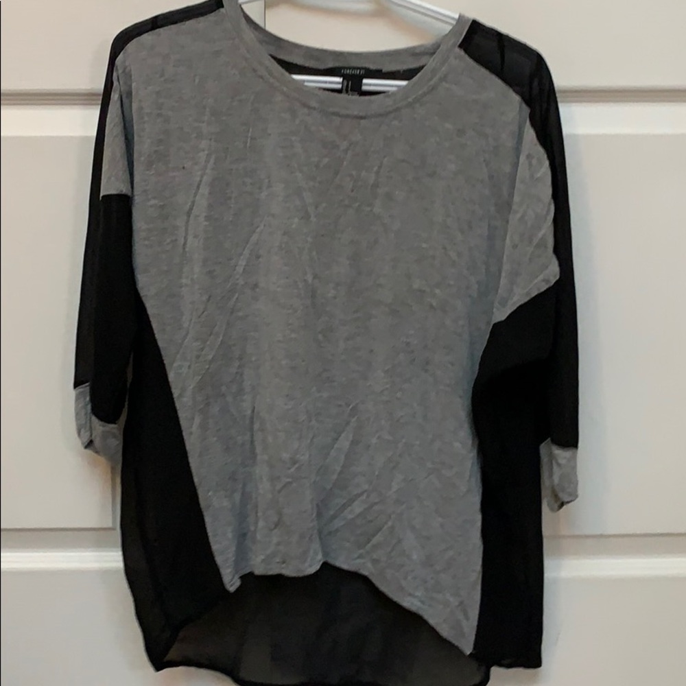 ⚡️ 3 for 30 ⚡️ Forever 21 Contrast T Shirt